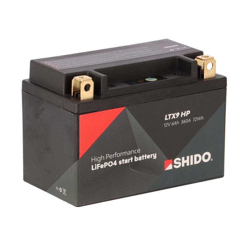 Shido Lithium accu LTX9 HP High Performance Triumph Tiger Sport 660 (2021+)