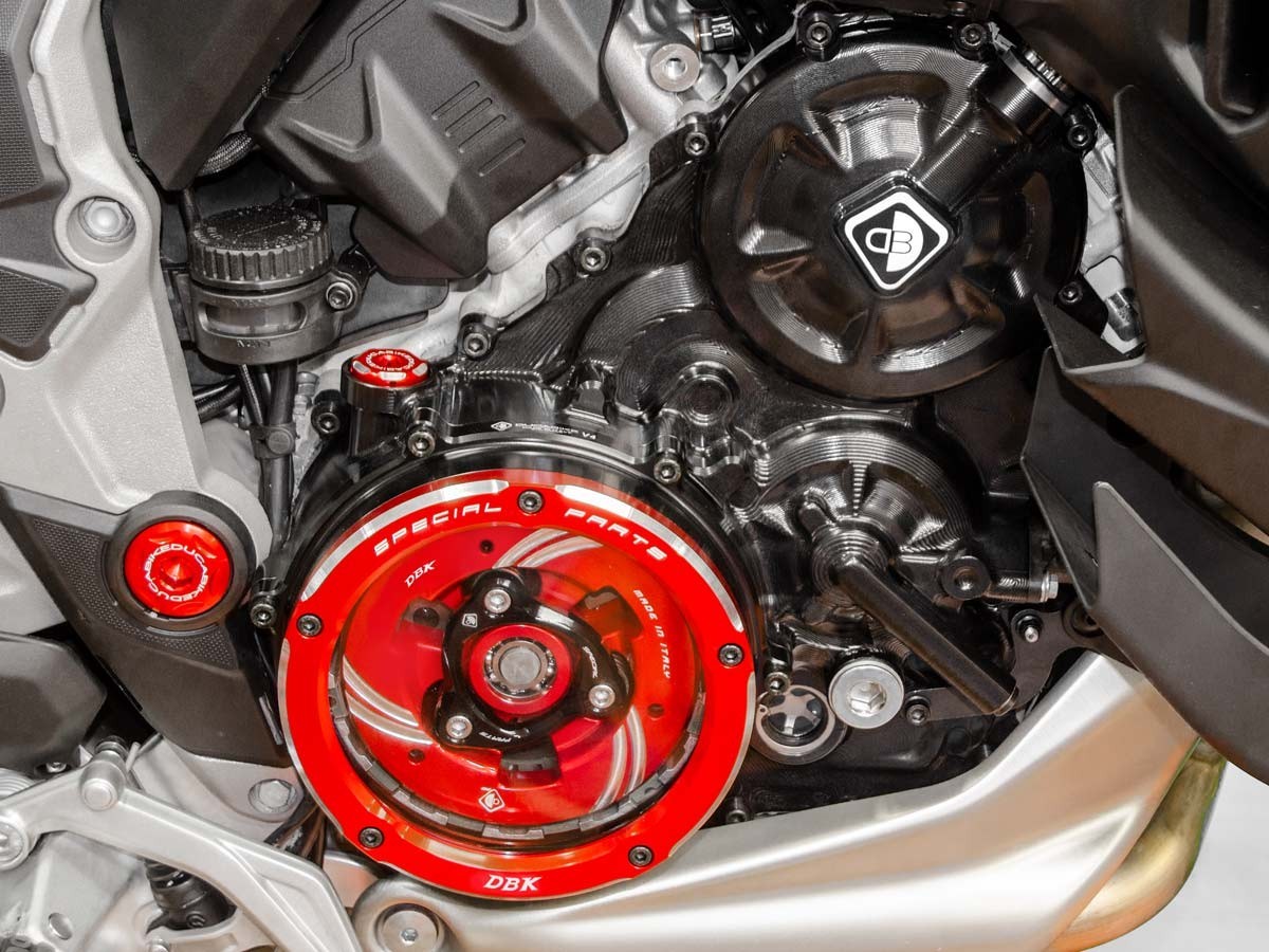 Outletdeal: Ducabike Koppelingsveerhouder Red