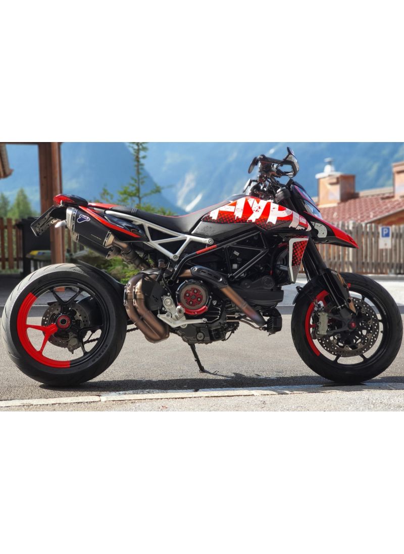 Carbon remhendel beschermer Pramac Racing Edition - CNC Racing Ducati Hypermotard 950 (2019-2025)