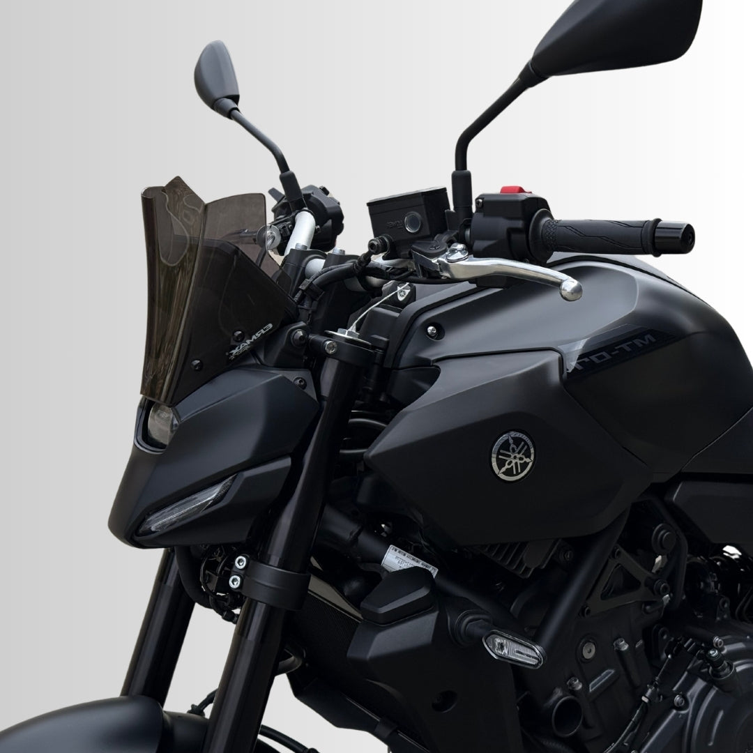Ermax sport windscherm 22,5 cm + montagekit – Yamaha MT07 (2025+)