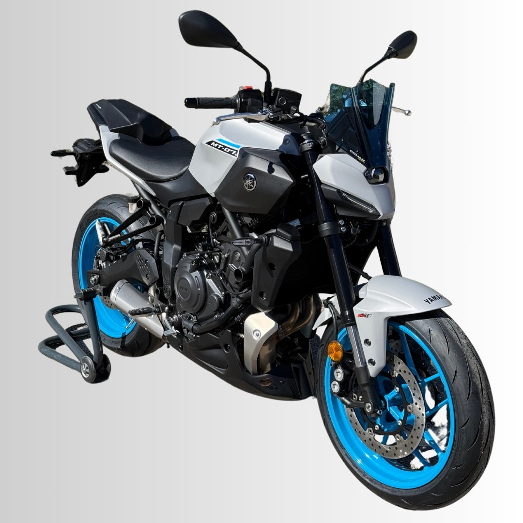 Ermax sport windscherm 22,5 cm + montagekit – Yamaha MT07 (2025+)