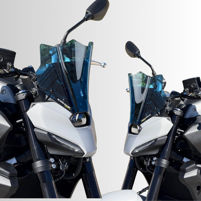 Ermax sport windscherm 22,5 cm + montagekit – Yamaha MT07 (2025+)