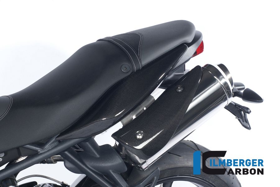 Couverture d'échappement Liens Carbon Triumph Street Triple R (2009-2012)