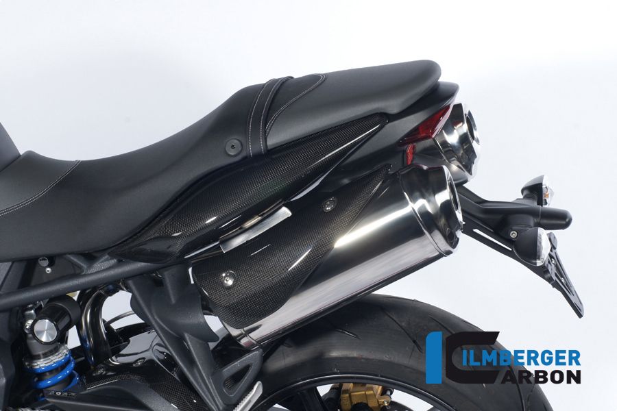 Couverture d'échappement Liens de la rue Carbon Triumph Triple (2013-2016)