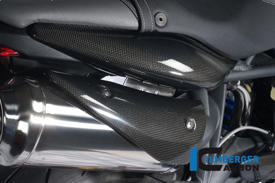 Couverture d'échappement à droite Triumph Street Triple (2013-2016)