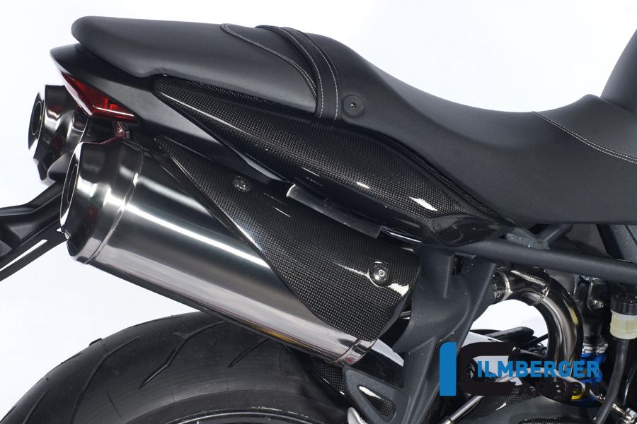 Couverture d'échappement à droite Triumph Street Triple R (2013-2016)