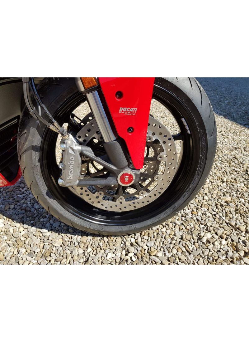 Boutenset voorkant remschijf M8x20 (5 stuks) - Titanium Ducati Hypermotard 950 SP (2019-2025)