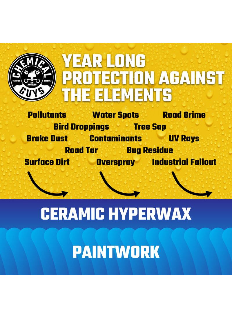 Chemical Guys - HyperWax Hydroslick Intense Gloss SiO2 Ceramic Coating - 473ml