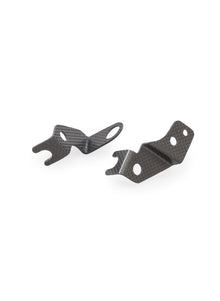 Remvloeistof koppeling vloeistof reservoir steunenset (2 st. ) mat carbon Ducati Monster V2 (2026+)